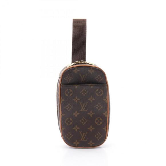 LOUIS VUITTON Brown Monogram Leather Fanny Pack - Picture 1 of 9